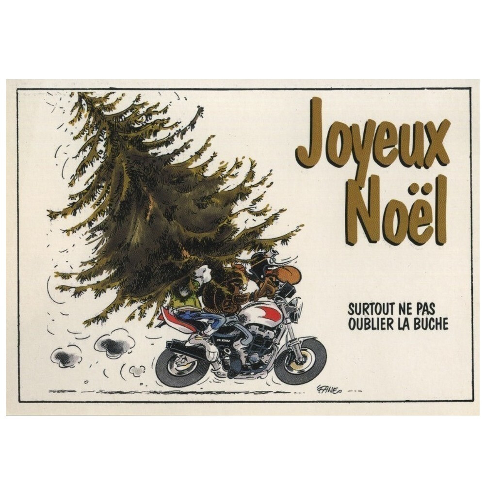 Bar2 Fane Joe Bar Team Postcard, Merry Christmas! 1996 (10x15cm)