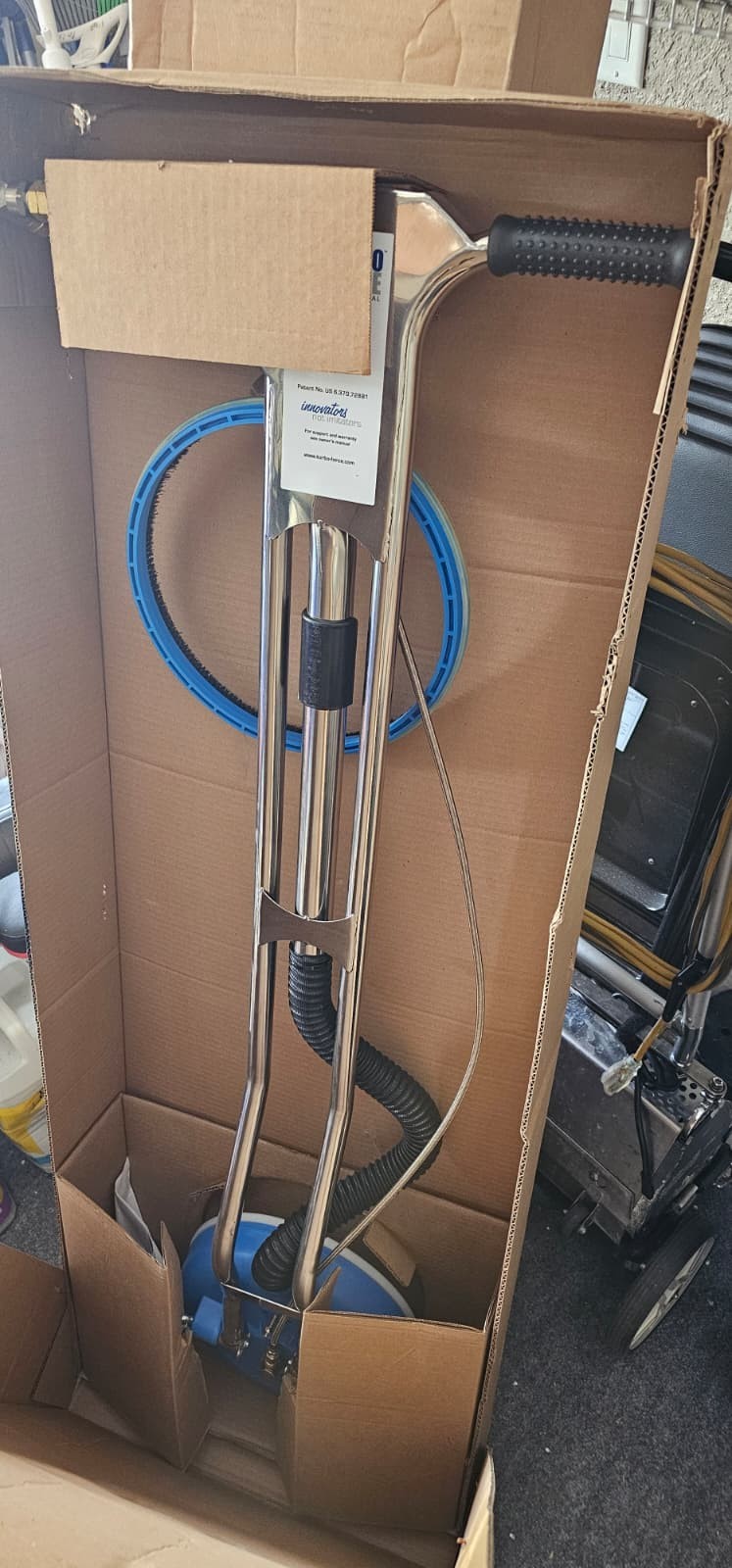 Turborforce TH40 Turbo Hybrid 12in Tile And Grout Cleaning Wand TH-40