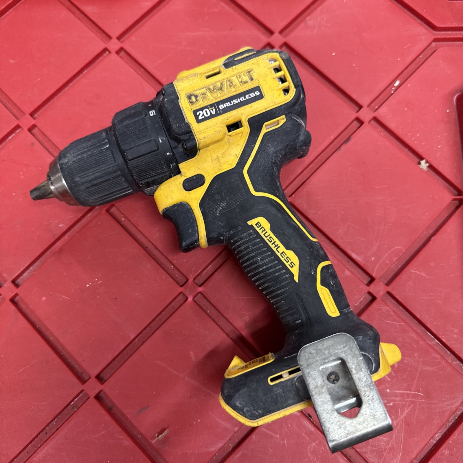 DeWalt Atomic Compact DCD708 Brushless 1/2" Cordless Drill Driver - Tool Only