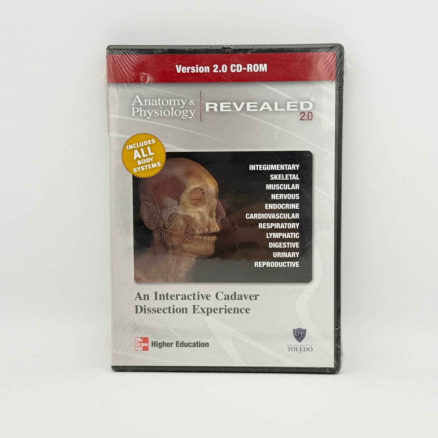 Anatomy & Physiology REVEALED 2.0 CD-ROM Interactive Cadaver Dissection SEALED