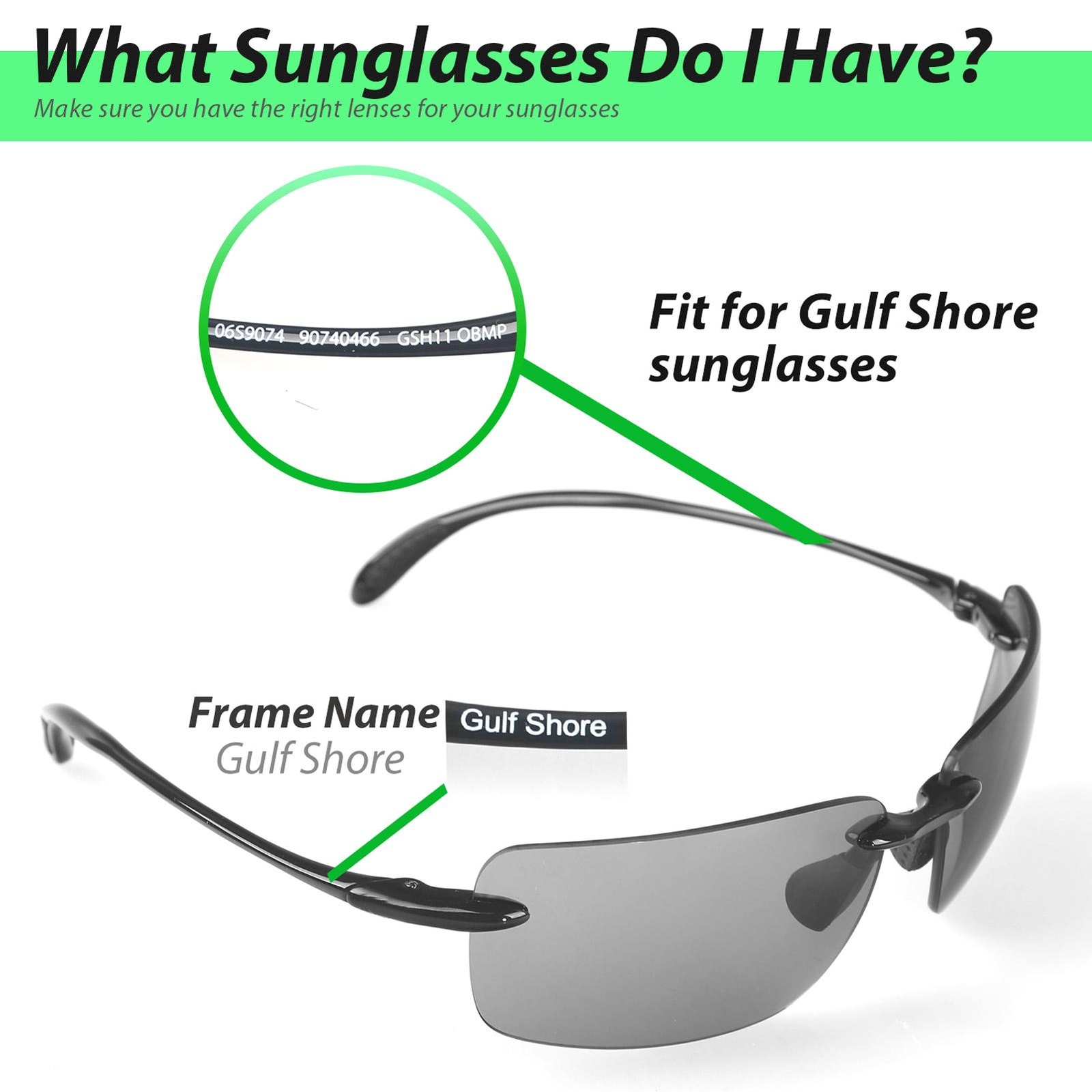 Walleva Replacement Lenses For Costa Del Mar Gulf Shore - Multiple Options