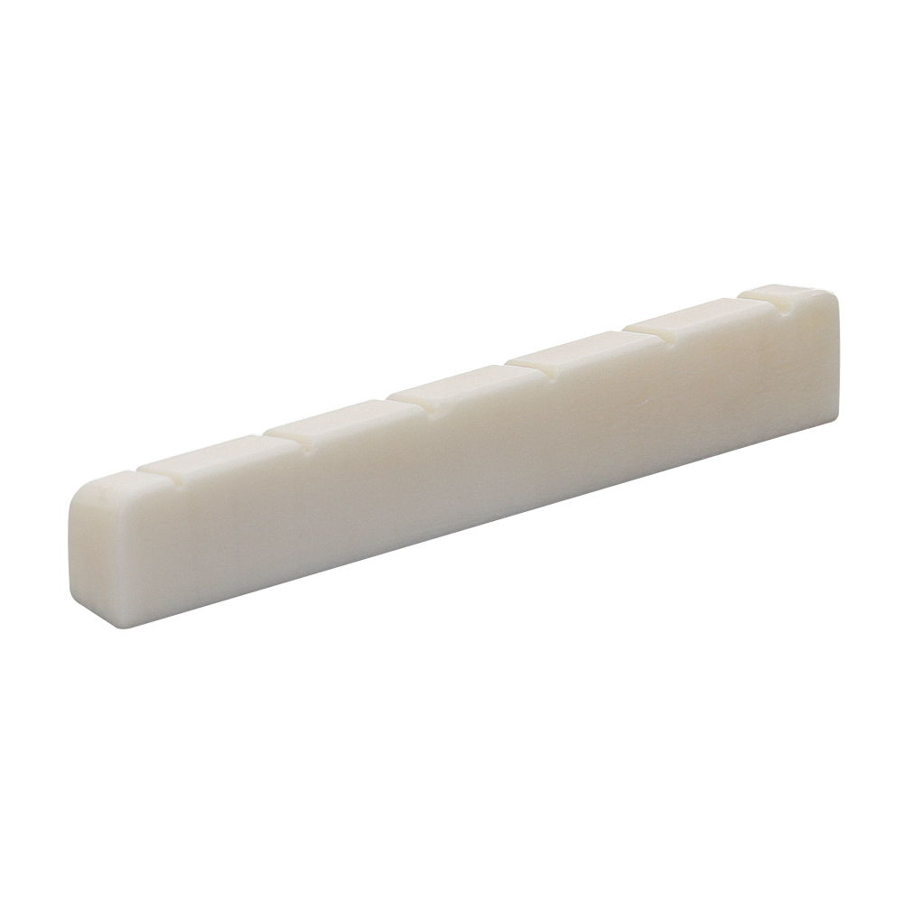 Left handed Bone 6 String Slotted Nut For Classic Guitar Accessories52x6x9-8.5mm