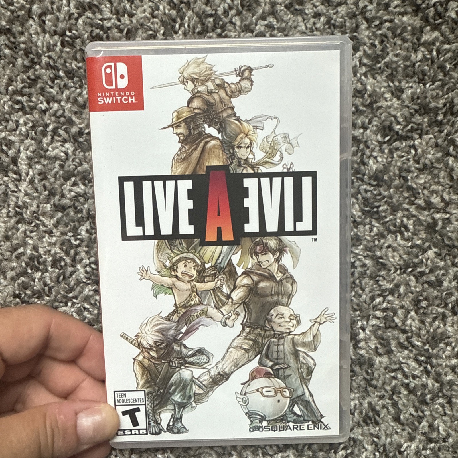Authentic Box Case ONLY Replacement Nintendo Switch for Live A Live