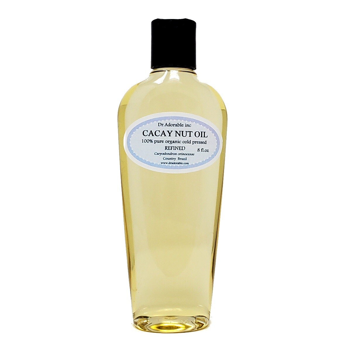 CACAY NUT OIL REFINED ORGANIC 100% PURE COLD PRESSED KAHAI OIL 1 oz up to 7 lb