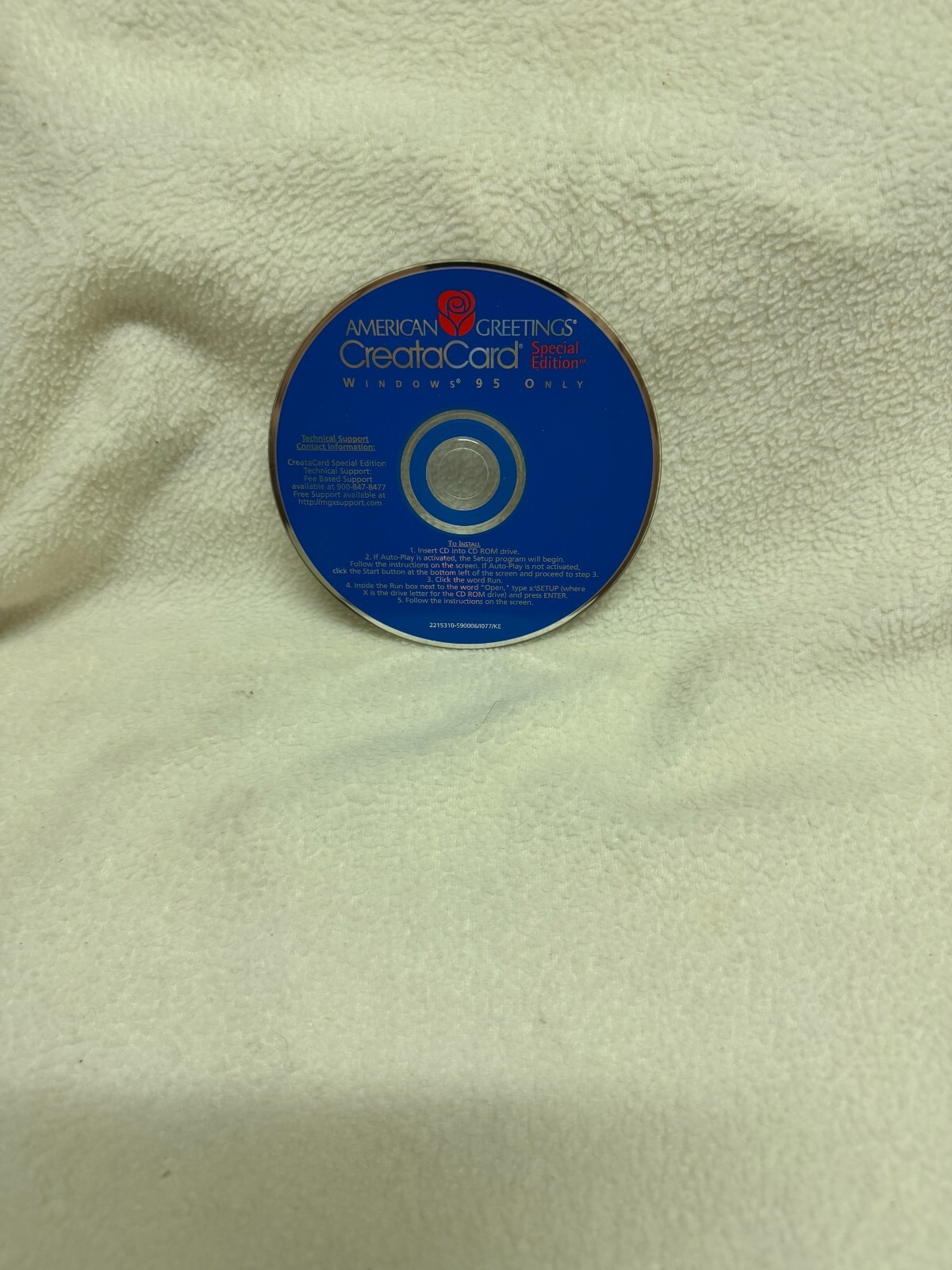 American Greetings CreataCard Special Edition - CD ONLY IN GOOD CONDITION!!!