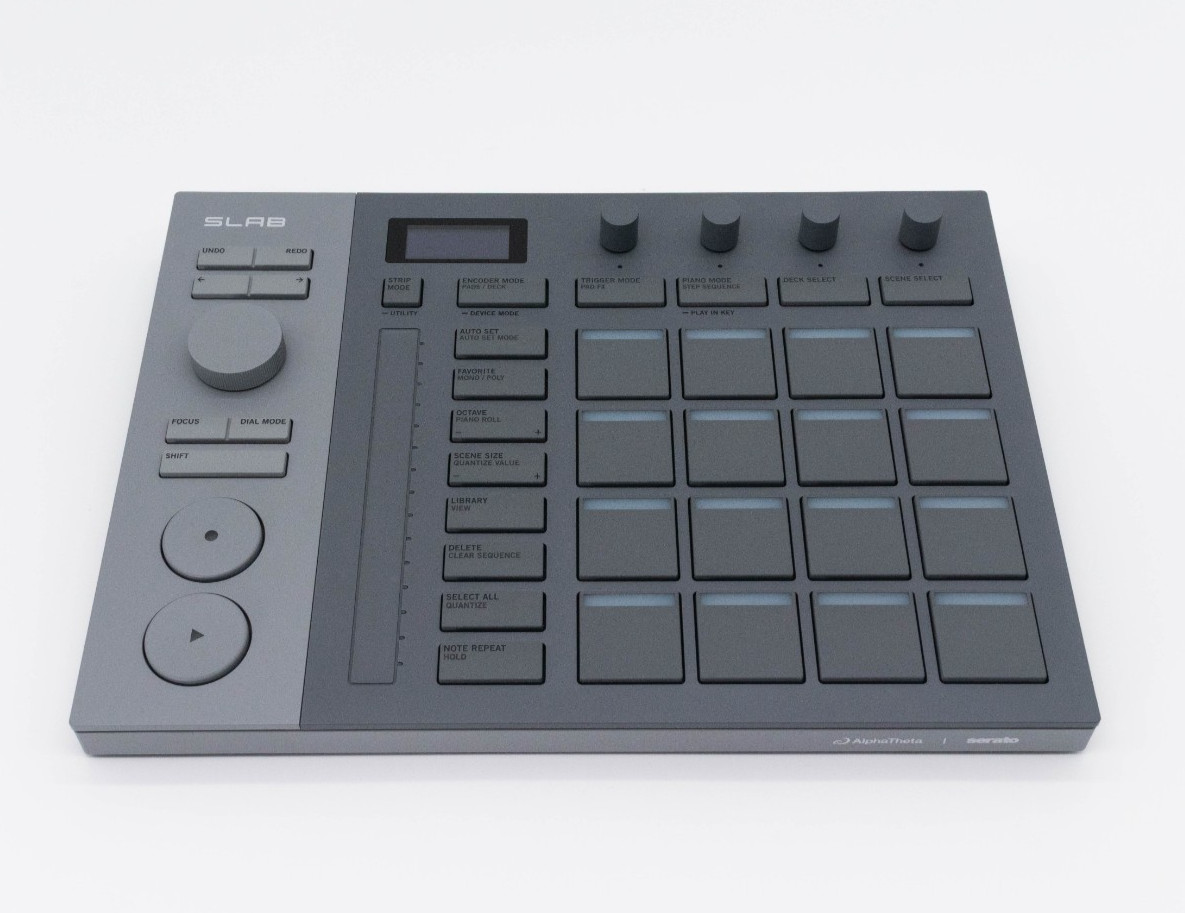 AlphaTheta Serato SLAB - Music Production MIDI Controller - Manuals Included
