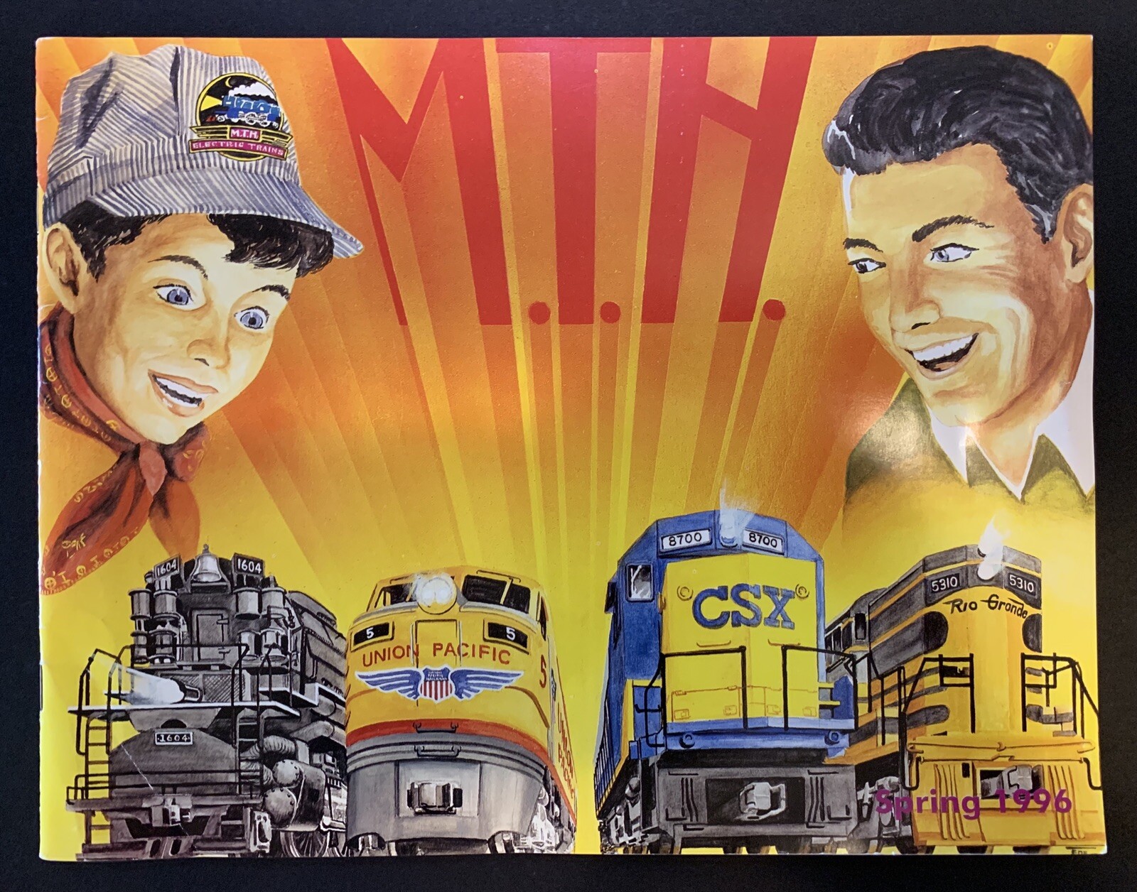 (4) TOY TRAIN CATALOGS/BOOKLETS: 1964 to 1996