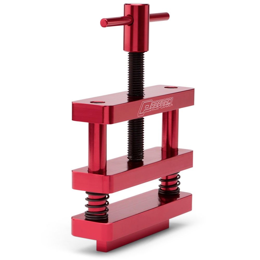 Proform Engine Connecting Rod Vise 66769; Red Anodized, Vise or Bench Mount