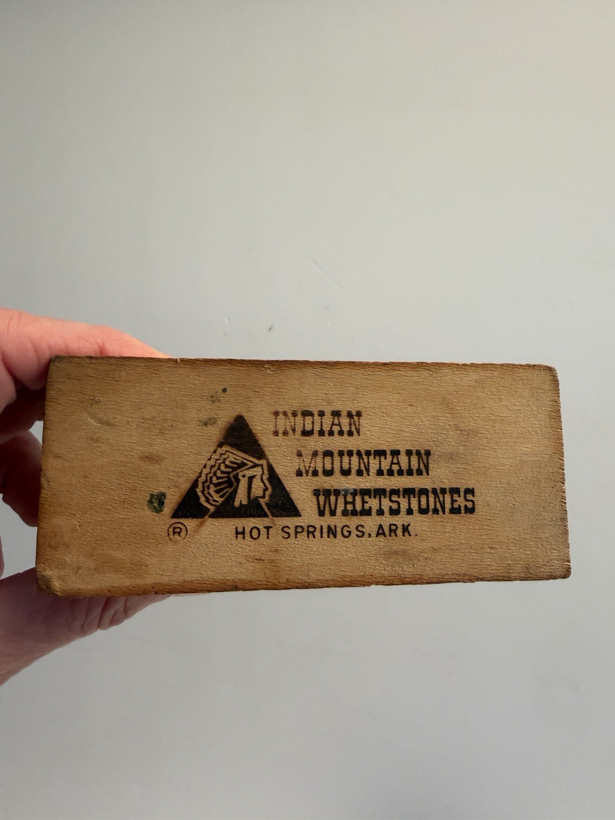 Indian Mountain Whetstones Arkansas Oilstone In Original Box Vintage USA