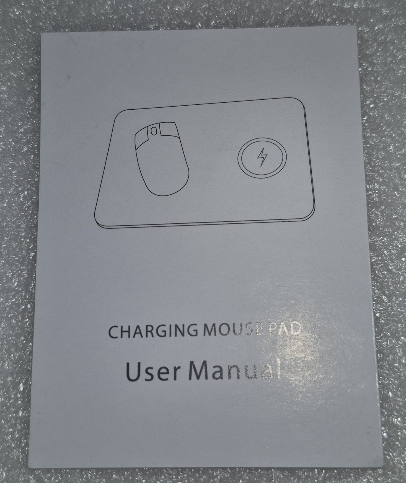 Michael Kors Empire Signature Logo Wireless Charging Mouse Pad NEW