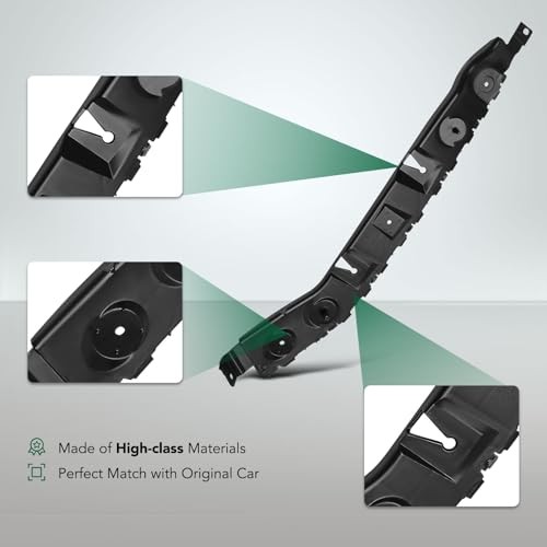 Front Left Driver Side Bumper Cover Support Compatible with Front Driver Side