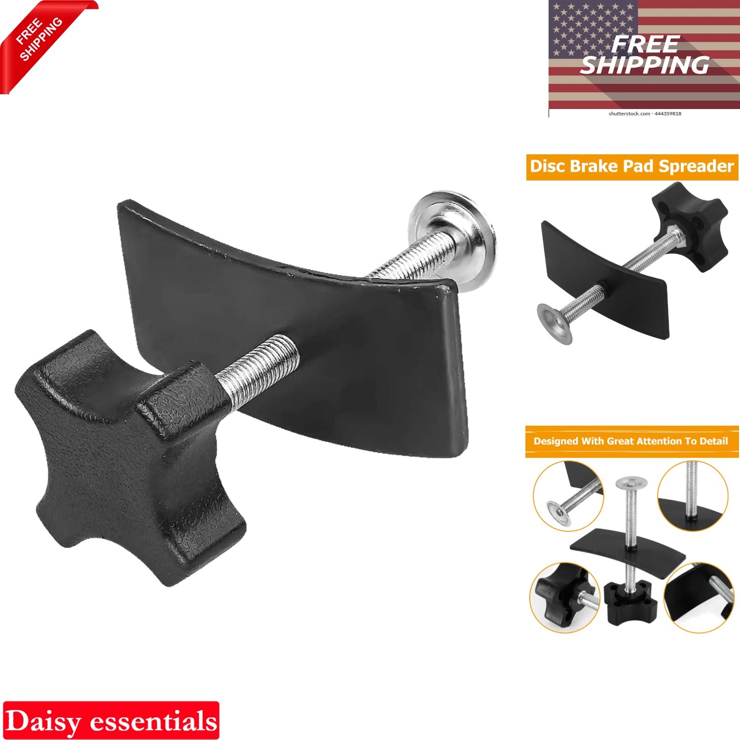 Disc Brake Caliper Spreader Tool for Cars & Light Trucks, Easy Pad Replacement