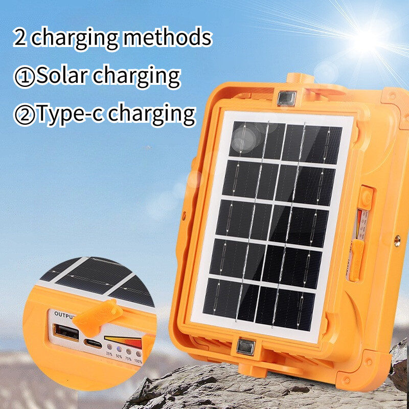 20000 Lumen LED Work Light with Stand Dimmable Portable Worklight Camping Light