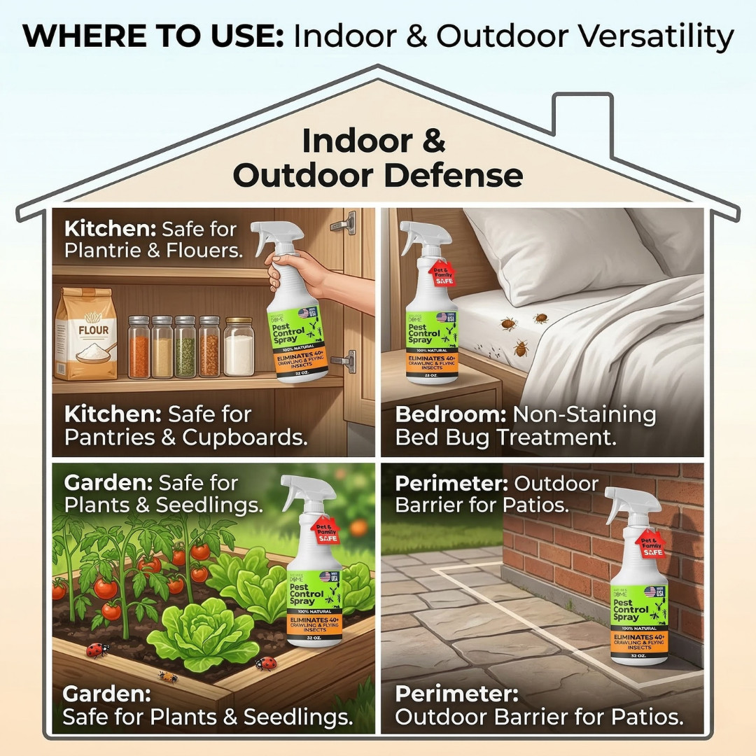 Nature’s Dome Pest Control Spray – 32 oz