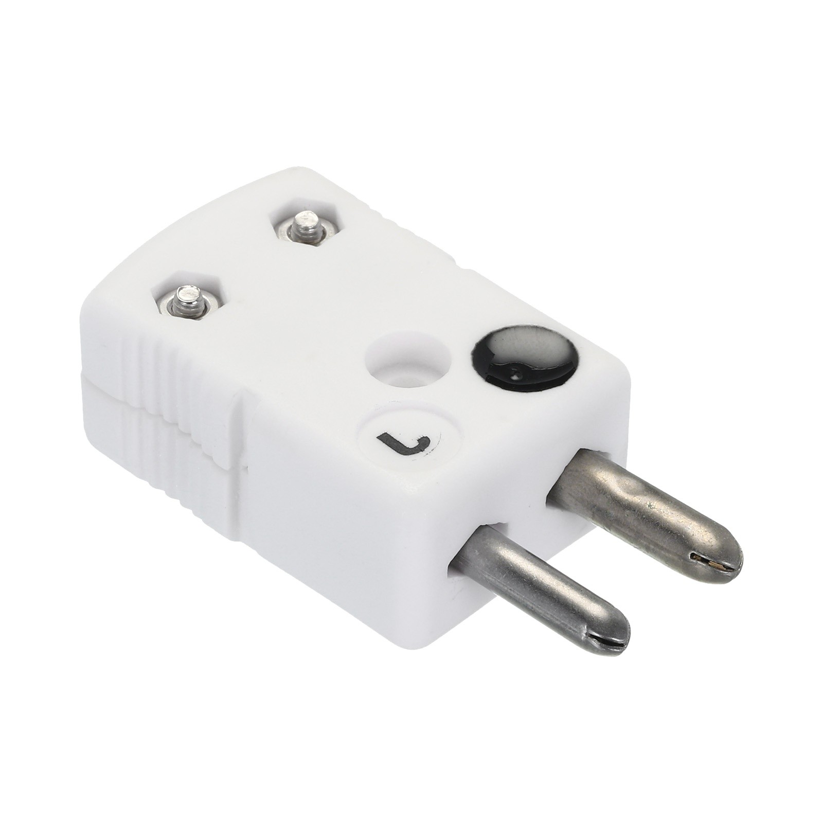 J Type Ceramics Thermocouple Wire Connectors Thermocouple Sensor Male Plug 600°C
