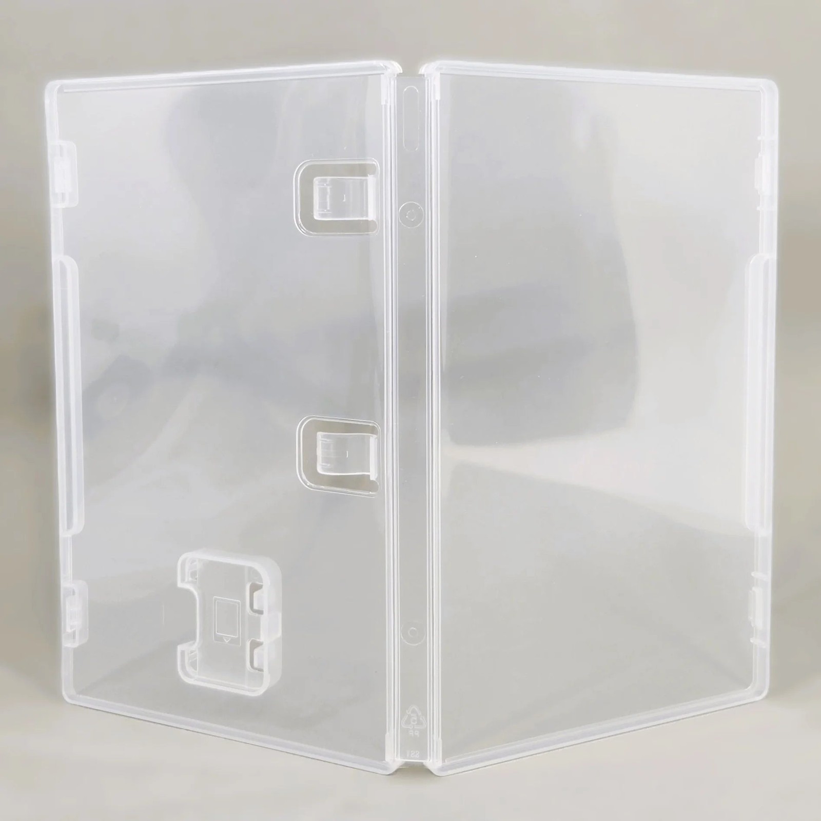 Nintendo Switch Replacement Game Case 1-Pack – Empty Cartridge Case, Clear New