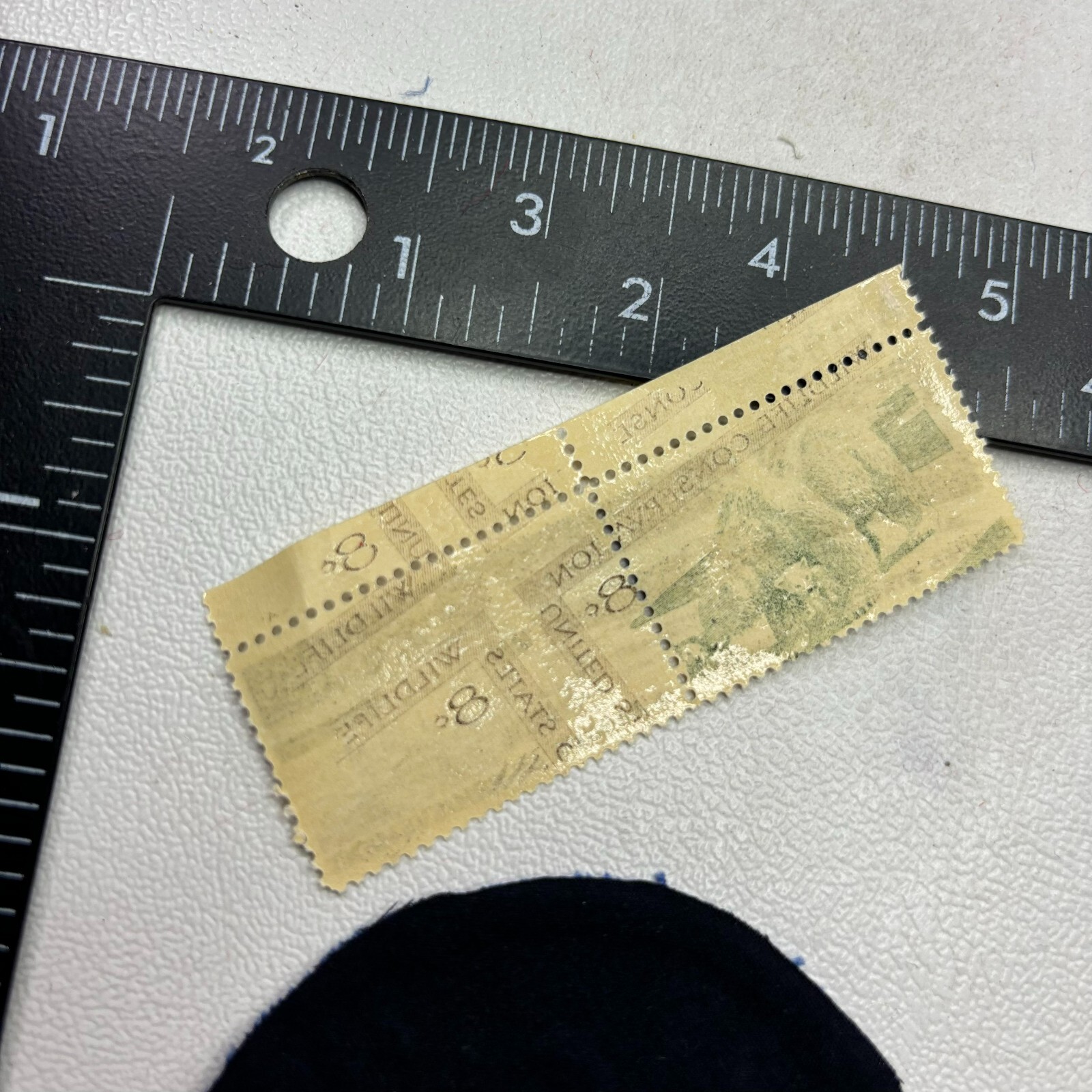 1 NASA Space Patch + TWO 8¢ POSTAGE STAMPS Space Theme (Backs Rough) 47K7