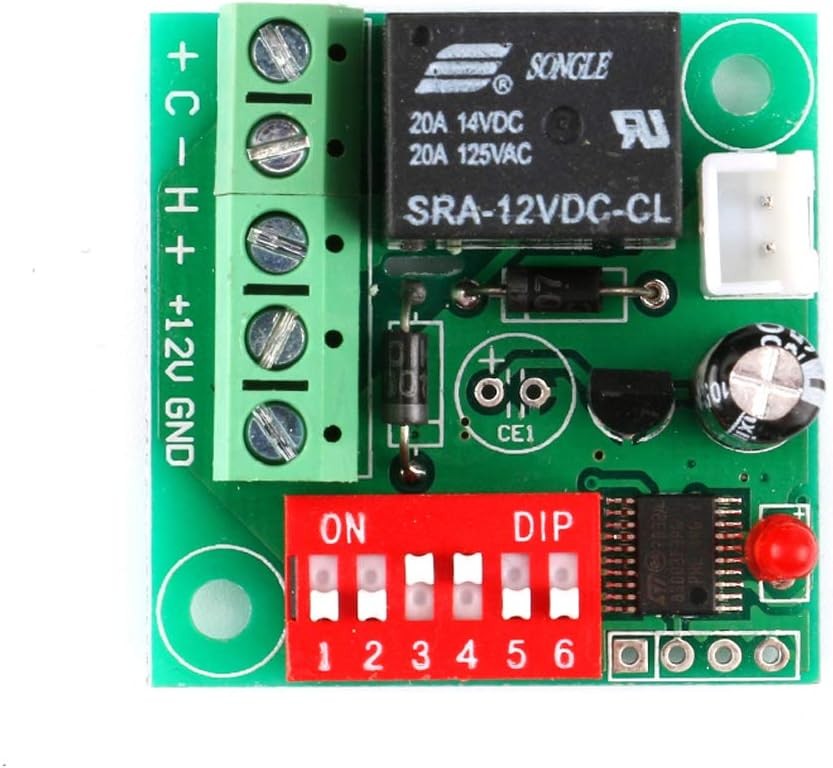 HiLetgo W1701 12V DC Temperature Controller Switch Digital Thermostat Red