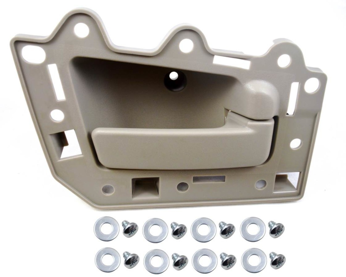 fits 2005 to 2010 Jeep Grand Cherokee Interior Door Handle Front Left Tan