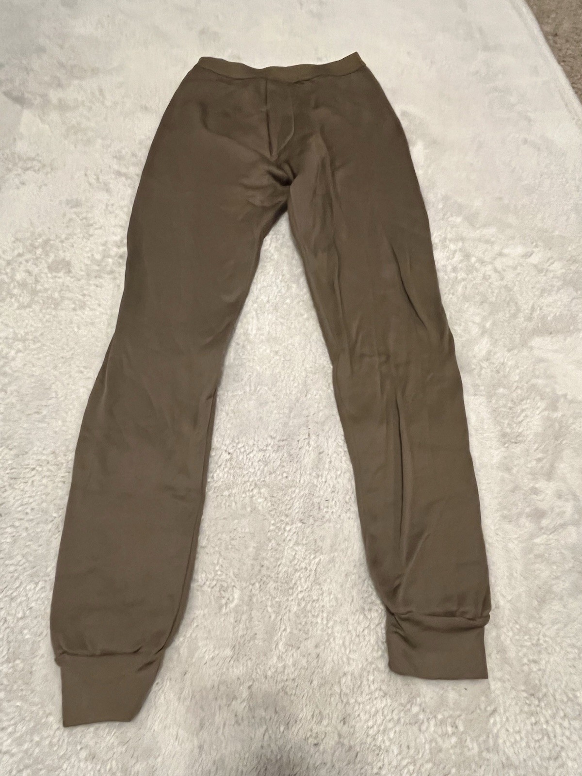 USGI Polypro Cold Weather Thermal Pants trousers Brown Polypropylene - Small