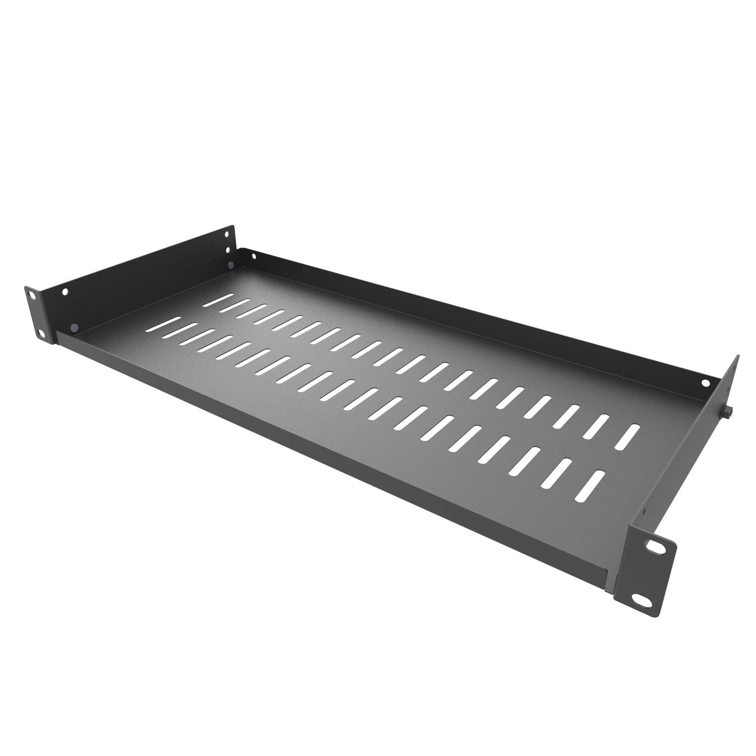 1U Disassembled Vented Cantilever Server Rack Mount Shelf 8"(203mm) Depth for...