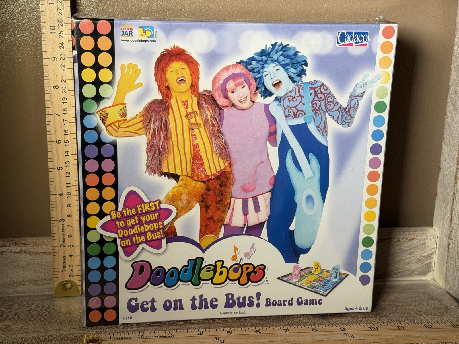 Doodlebops Get on the Bus! Board Game for Ages Kids / Children 4+ NEW
