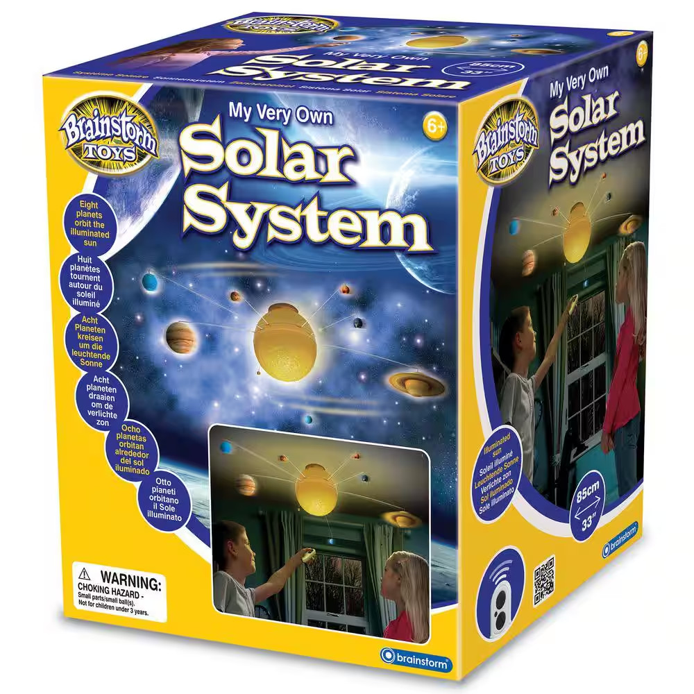 Brainstorm Toys My Very Own Solar System - STEM Toy - 33 In. Solar System