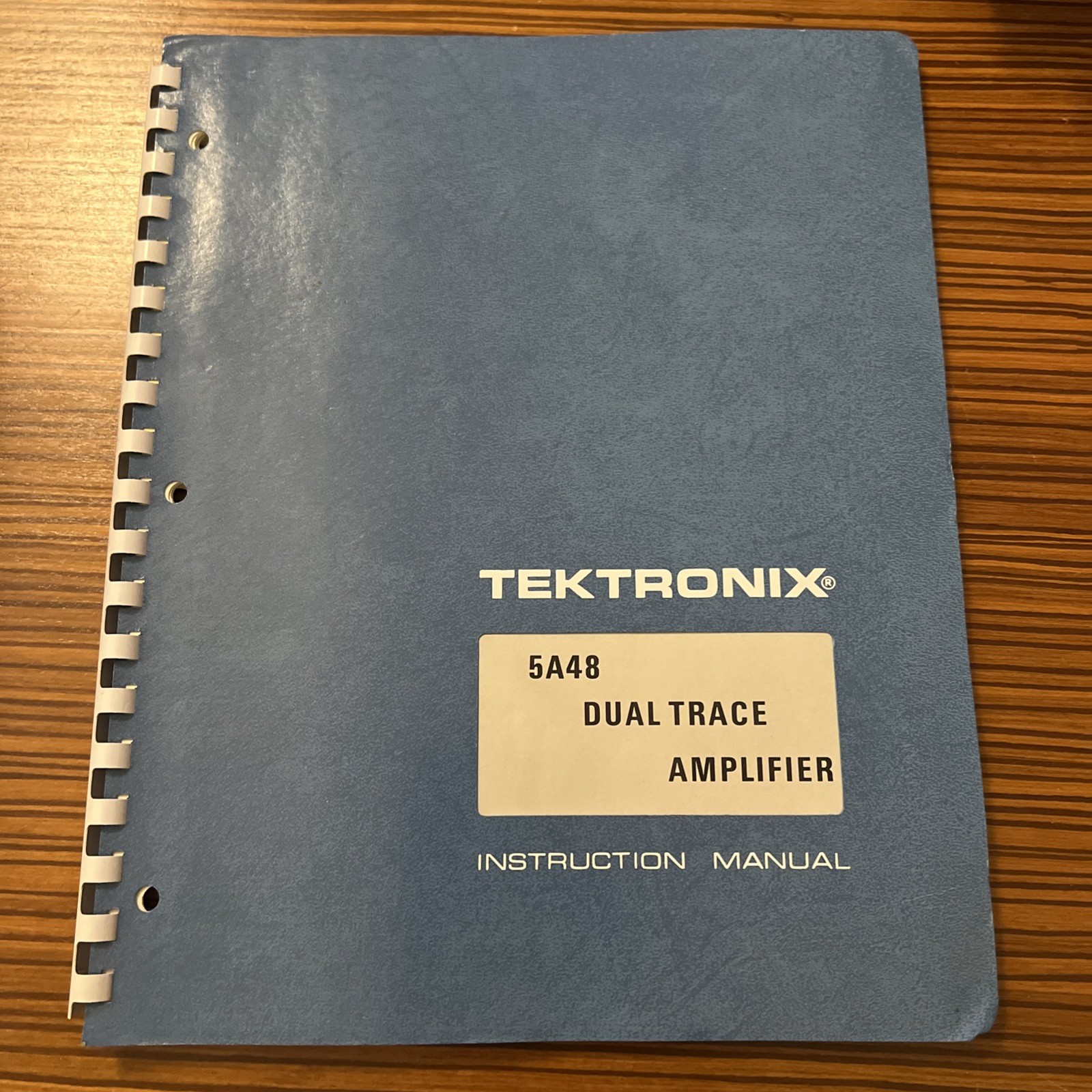 Tektronix 5A48 Dual Trace Amplifier Instruction Manual