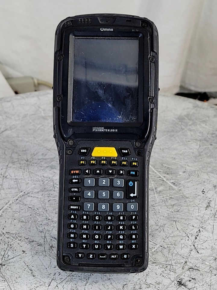 PSION Omni X110 7545 XA Barcode Scanner SEE NOTES