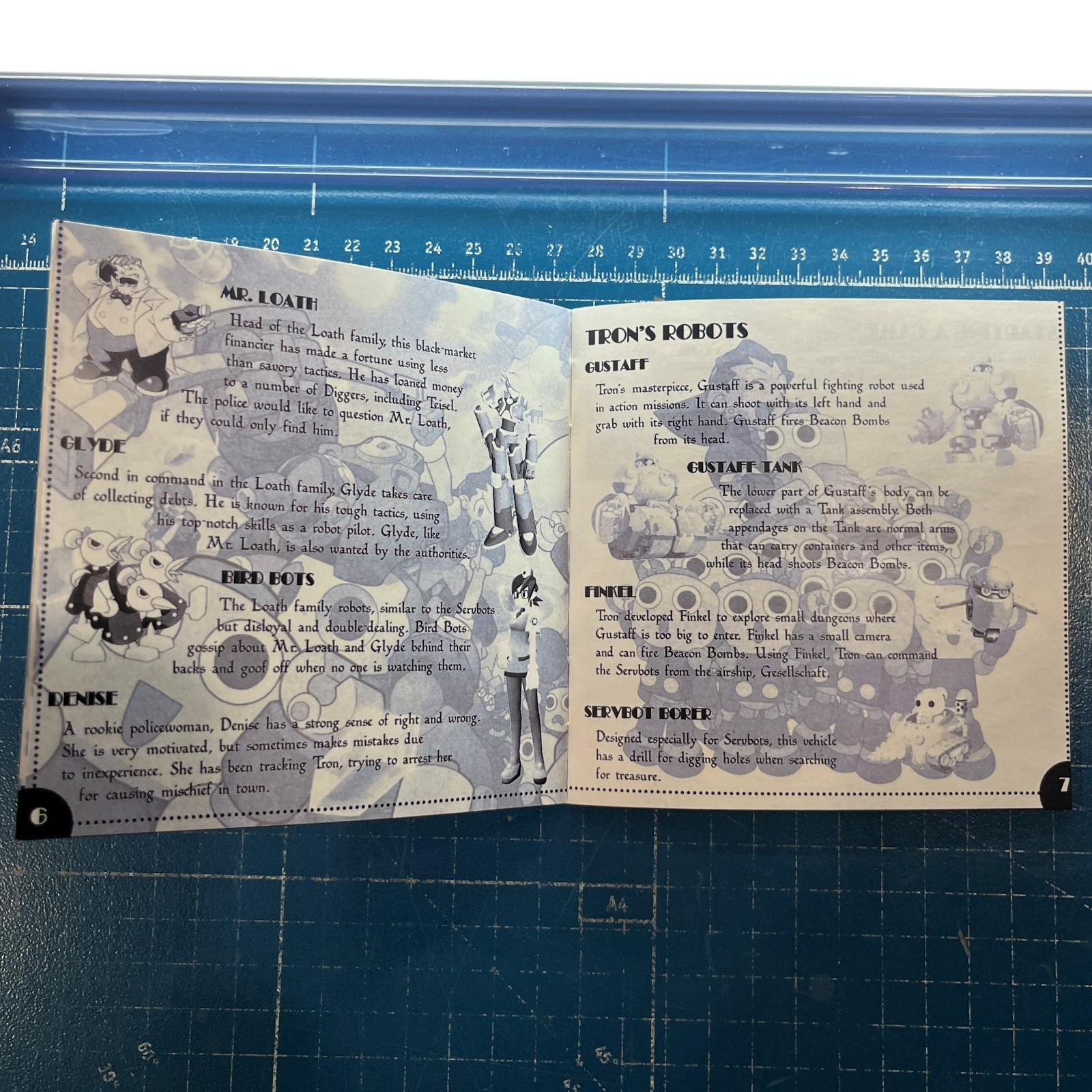 Replacement Manual for - Tron Bonne - Sony PS1 Instruction Booklet