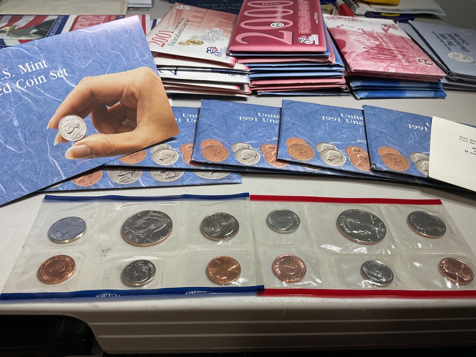 1991 US Uncirculated Mint Set 10 Coin United States D & P w/OGP 5 sets available