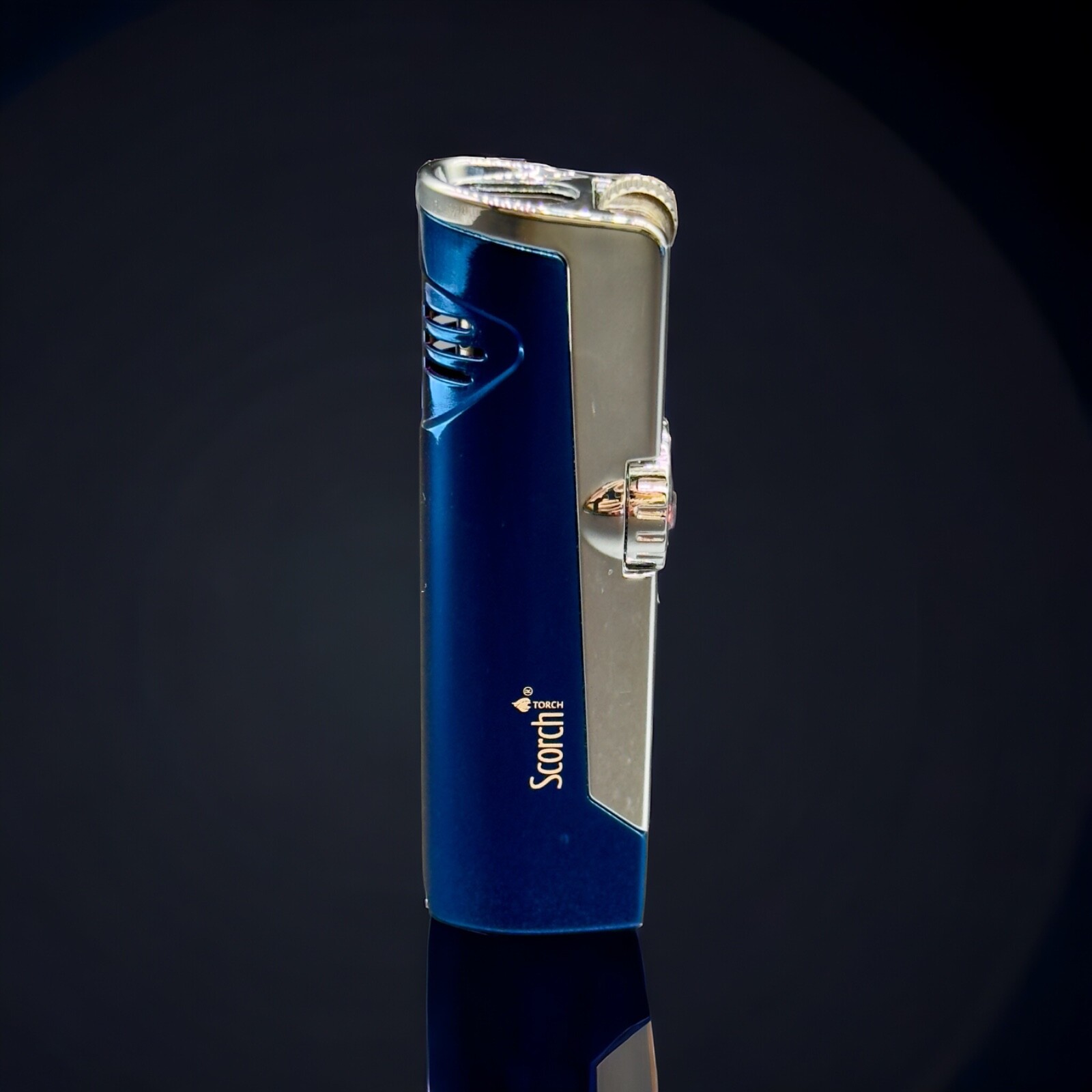 SCORCH TORCH Double Flame Butane Refillable Torch Lighter 61636
