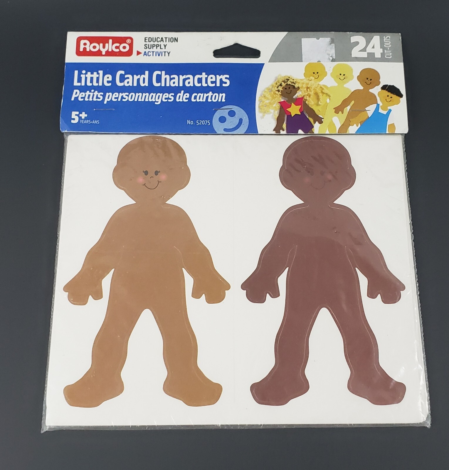 Roylco LITTLE CARD CHARACTERS Diversity Educational Teaching Aid NEW Sealed