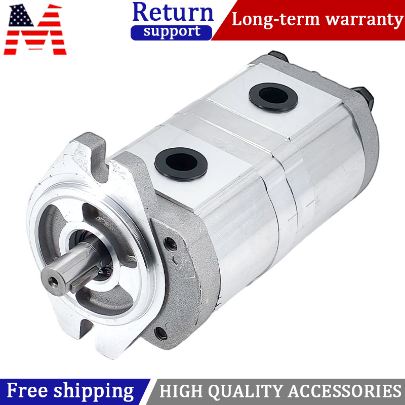 Hydraulic Pressure Gear Pump HGP-33A-F6-6R, Shaft 17.46mm Hydraulic Gear Pump