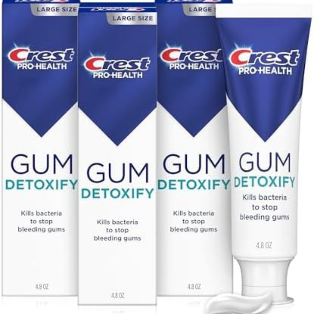 Crest Pro-Health Gum Detoxify Deep Clean Toothpaste 4.8 oz Pack of 3 - Antica...
