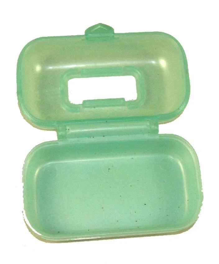 Heart Clasp Box with Open Hole Top 1" x 1 1/2" x 2 1/2" Very Handy to Have