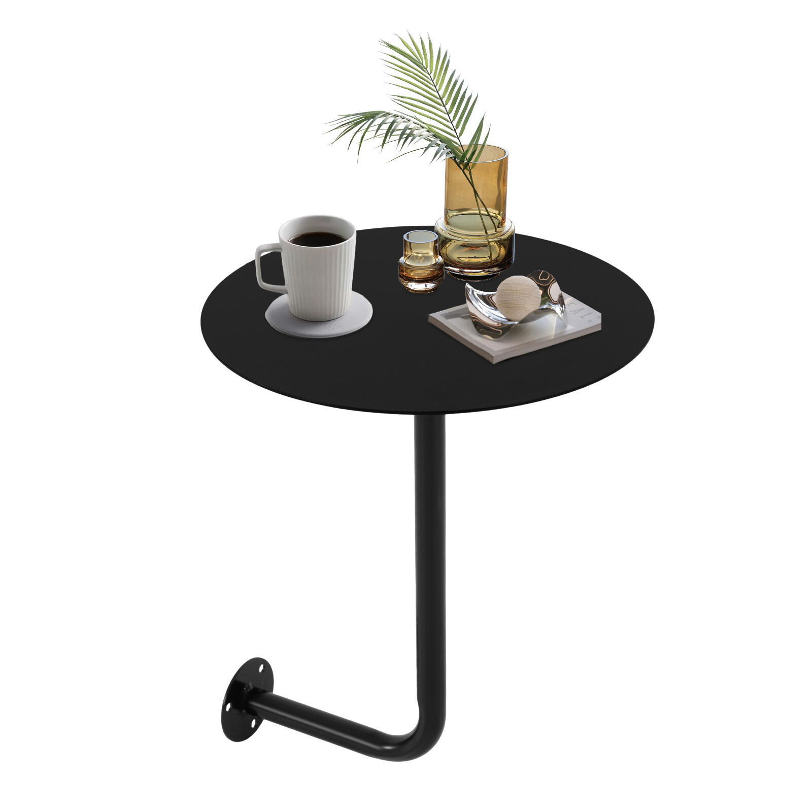 35x45cm Iron Wall-Mounted Round Table For Bars, Kitchens, Dining