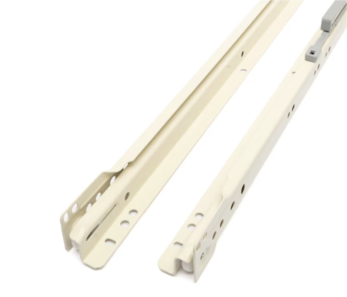 Reliabuilt D68820W-W-W 20-Inch Bottom Mount Soft Close Drawer Slides