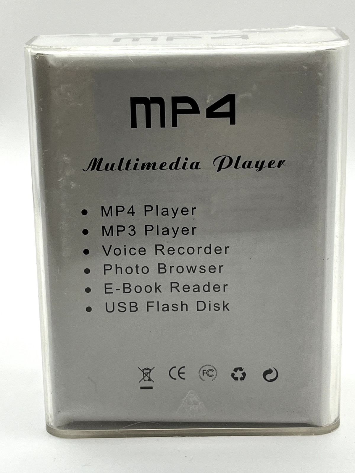 MP4 Multimedia Player Voice Recorder Photo Browser E-Book Reader USB Flash Disk