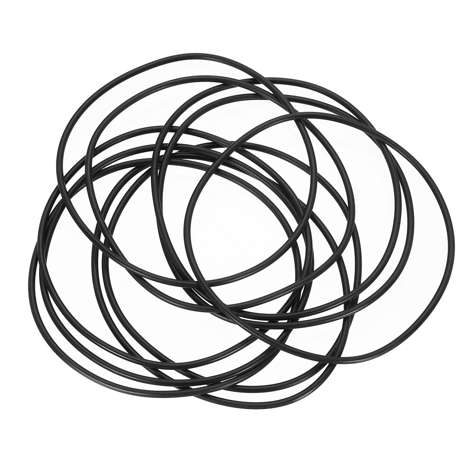 10Pcs AS-154 Nitrile O-rings 70 Durometer 3-3/4" ID, 3-15/16" OD, 3/32" Width