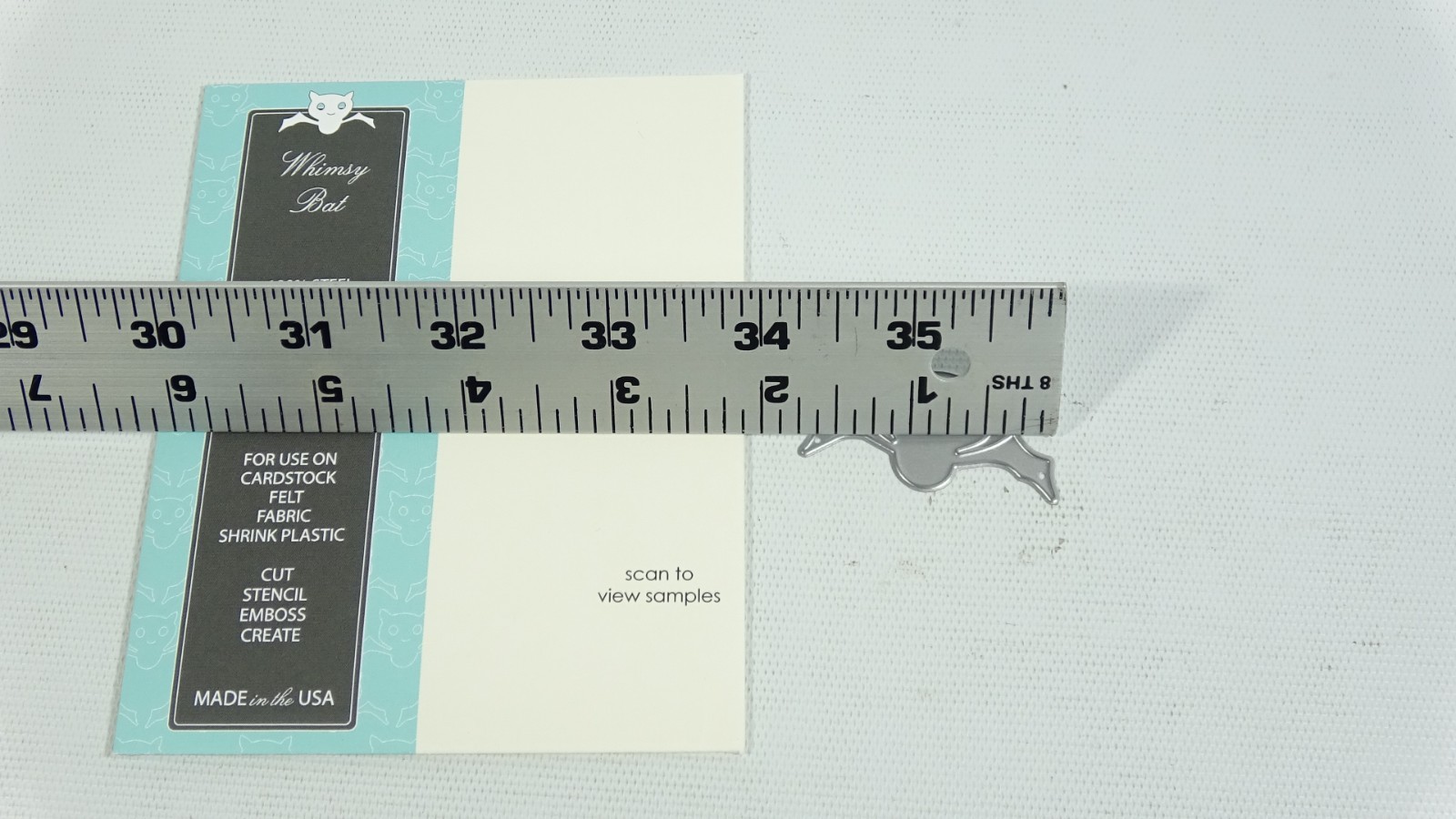 2017 Memory Box Whimsy Bat Halloween Craft Die 99876