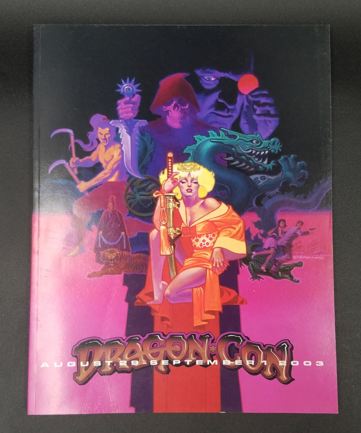 2003 DRAGON CON Convention Souvenir Program. George Takei. Atlanta, Ga