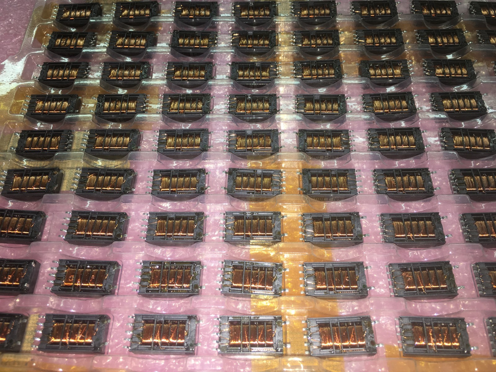 (2 PIECE LOT) SGE2681-1, MICROSEMI INVERTER TRANSFORMER HIGH-VOLTAGE