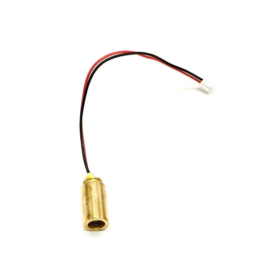571nm 10mw Yellow spot Laser Module DC2V-12 * 21mm