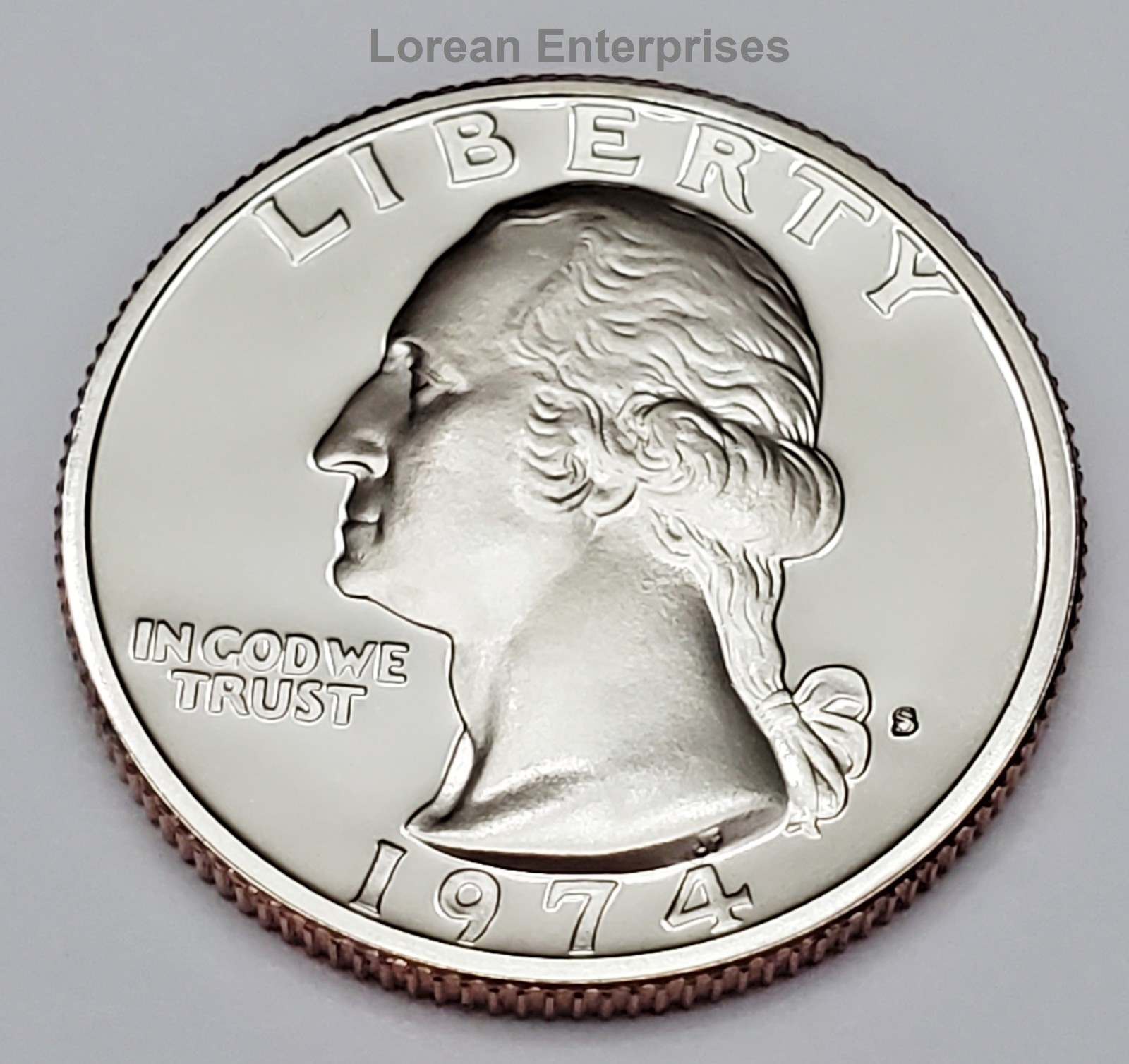 1974 S Washington Quarter CLAD ✼PROOF✼