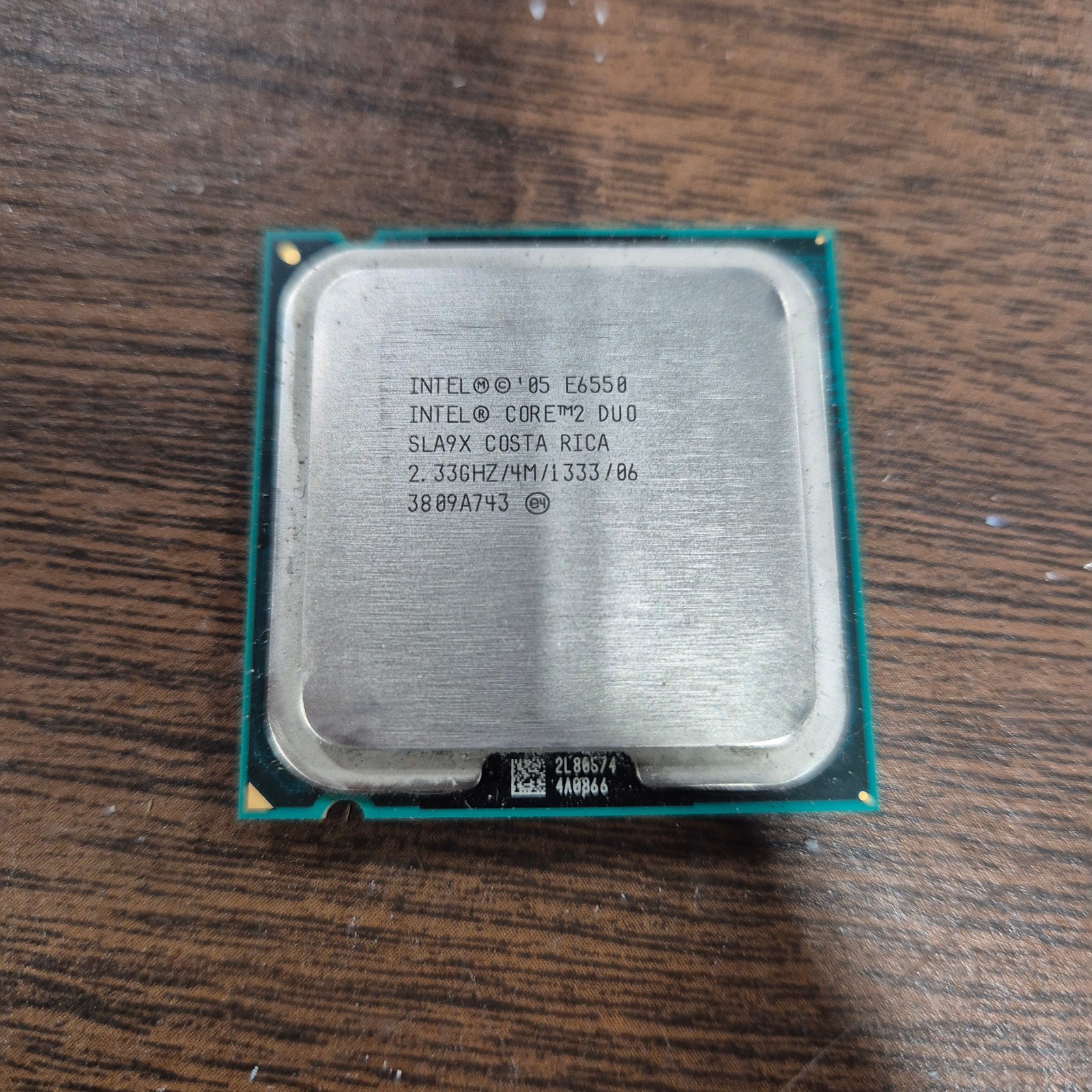 Intel Core 2 Duo E6550 2.33GHz Dual-Core (BX80557E6550) Processor