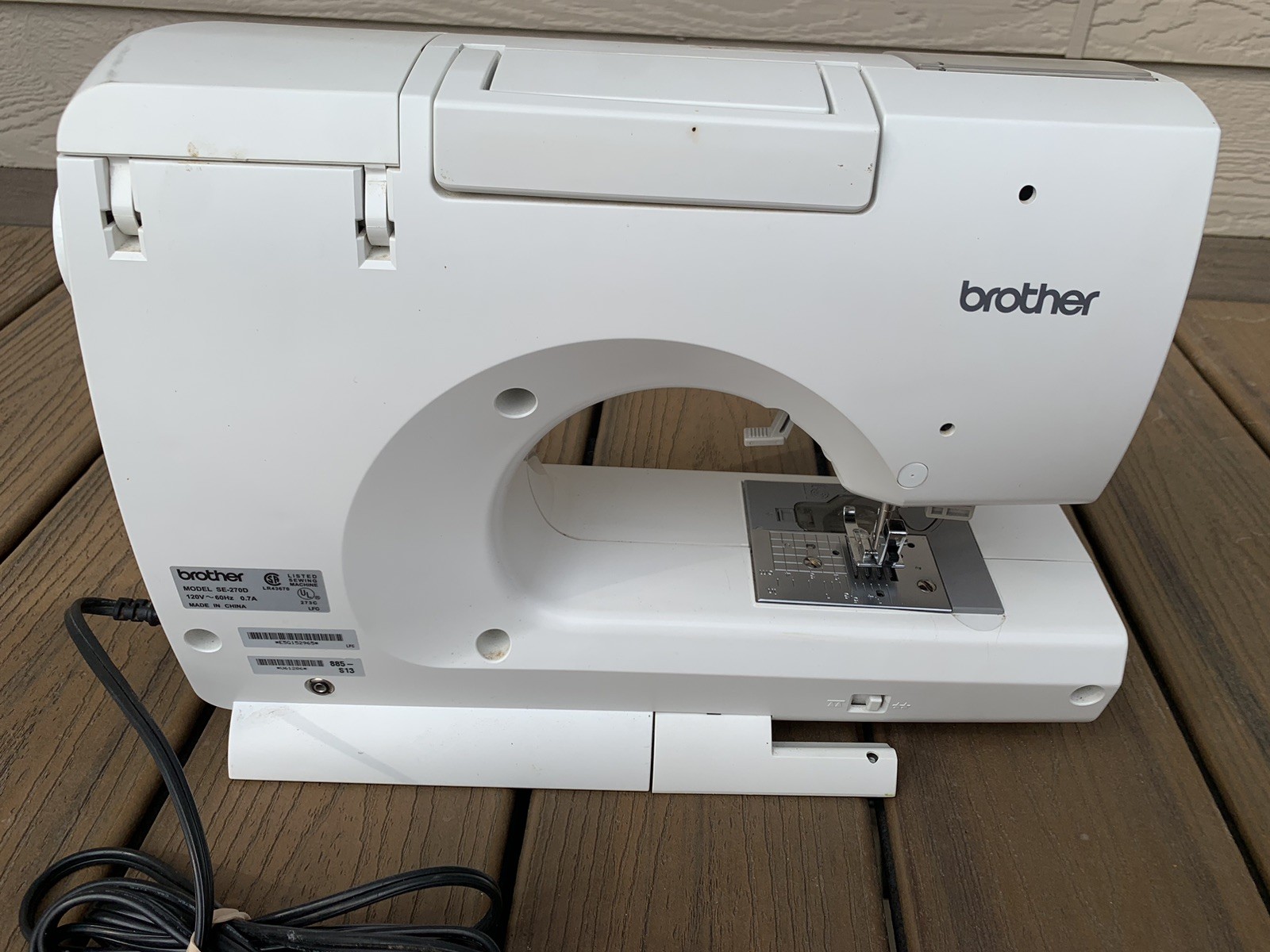 Brother SE-270D Disney Sewing Machine Untested