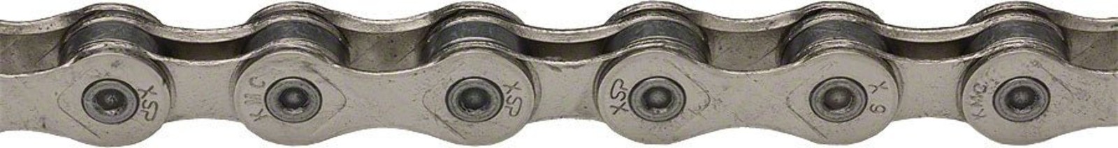 KMC X9 Chain - 9-Speed 116 Links Silver