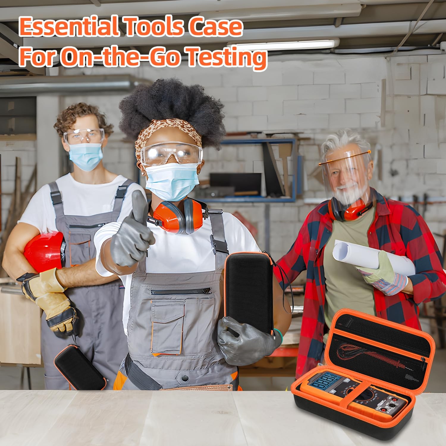 Hard Storage Case for Klein Tools MM400 / MM420 / MM325 / MM300 Digital Multi...