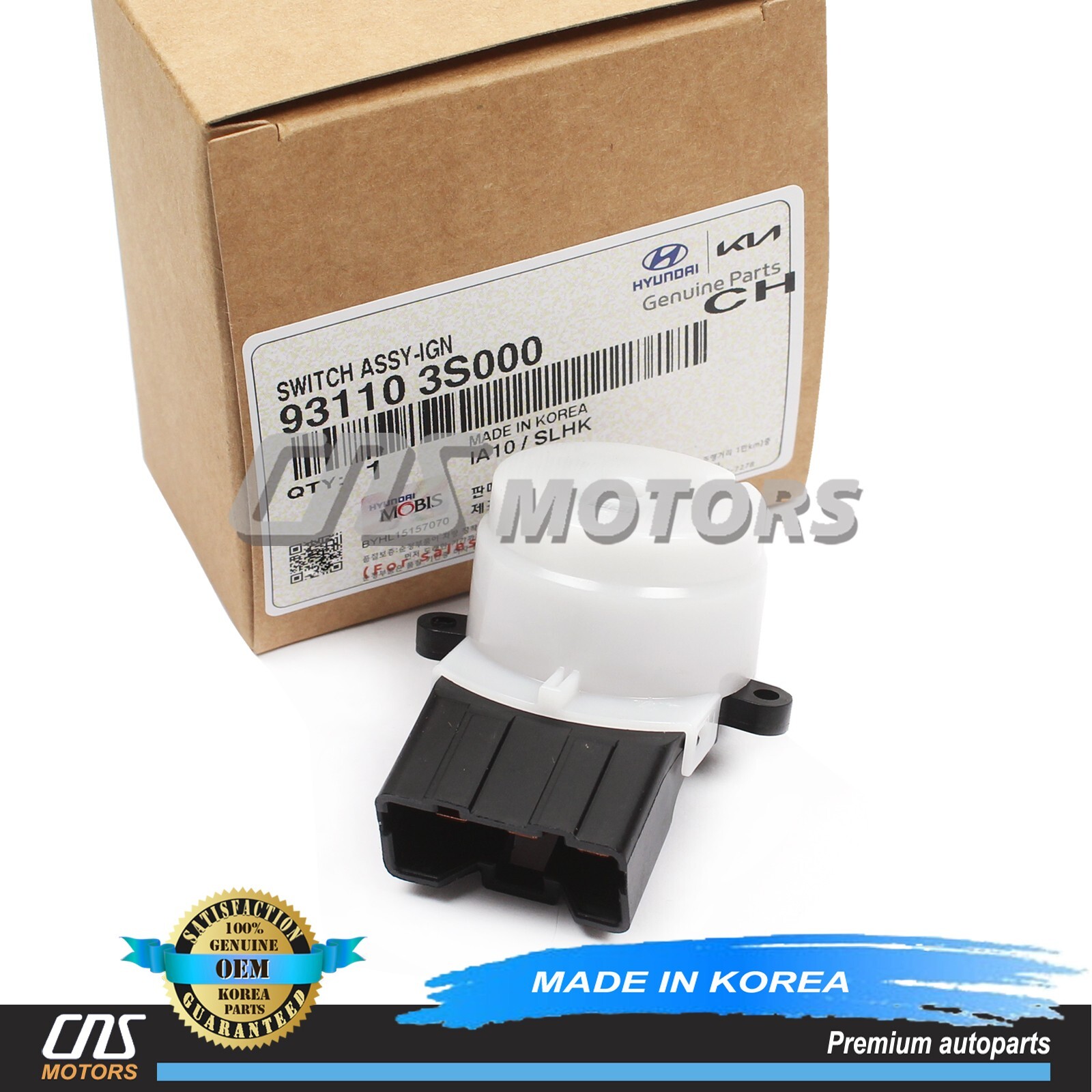Genuine Ignition Switch For 2011-2016 Elantra Genesis Coupe Sonata 931103S000